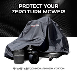 Zero-Turn Mower Cover | Premium | Black