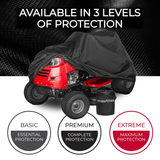 Lawn Tractor Cover | Premium | Black | XL