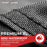 Lawn Tractor Cover | Premium | Black | XL