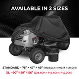 Lawn Tractor Cover | Premium | Black | XL
